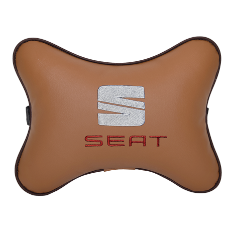 Подушка на подголовник экокожа Fox SEAT