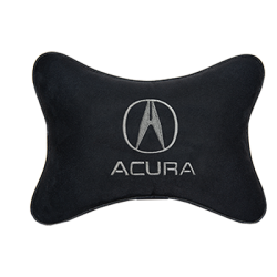 Подушка на подголовник алькантара Black ACURA